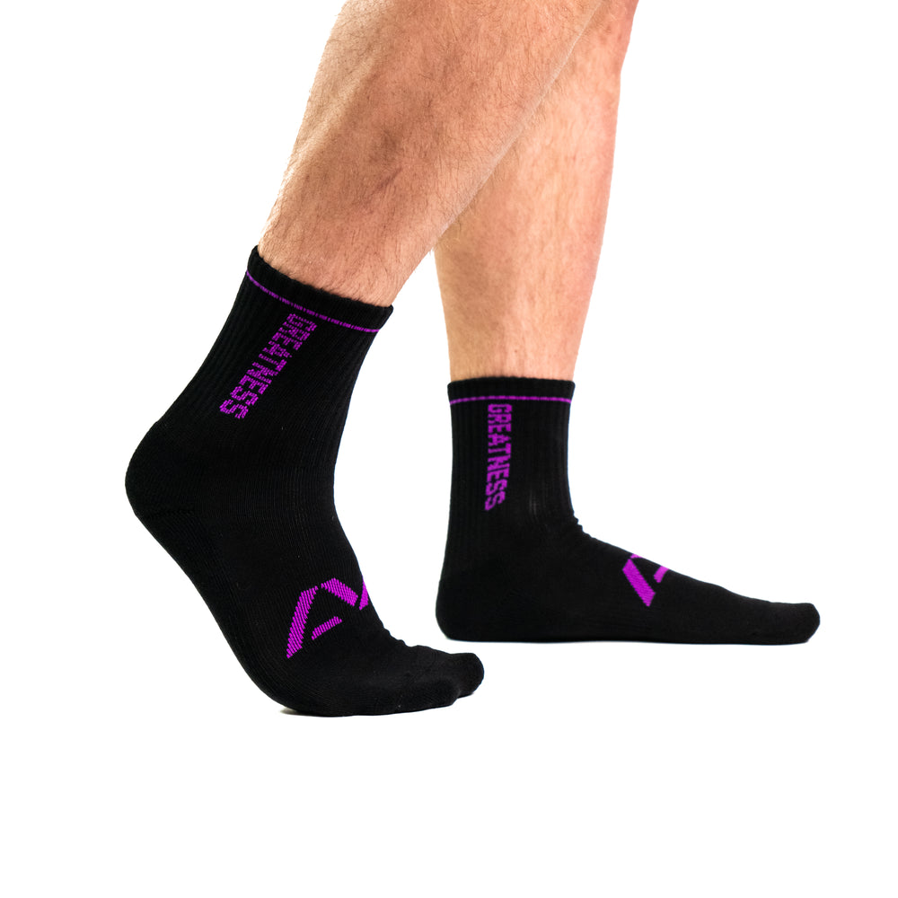 Crew Socks - Purple