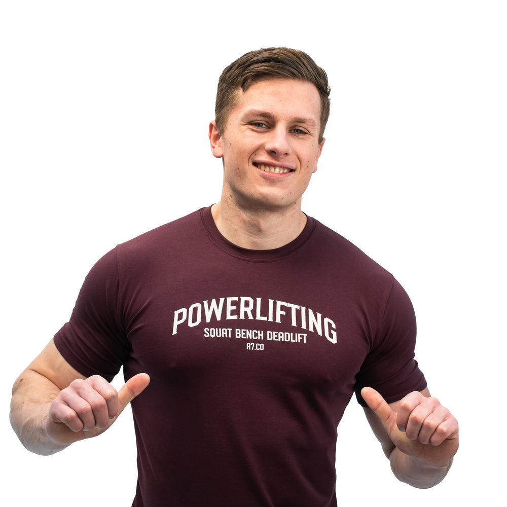 
                  
                    Powerlifting Mahogany Men's Bar Grip Shirt
                  
                