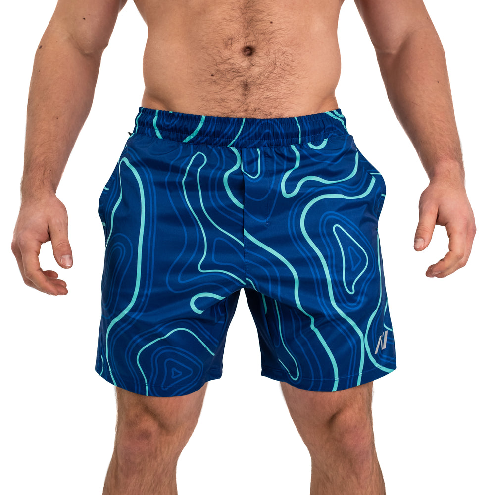 
                  
                    Men's Center-stretch Squat Shorts - Cosmic Trip
                  
                