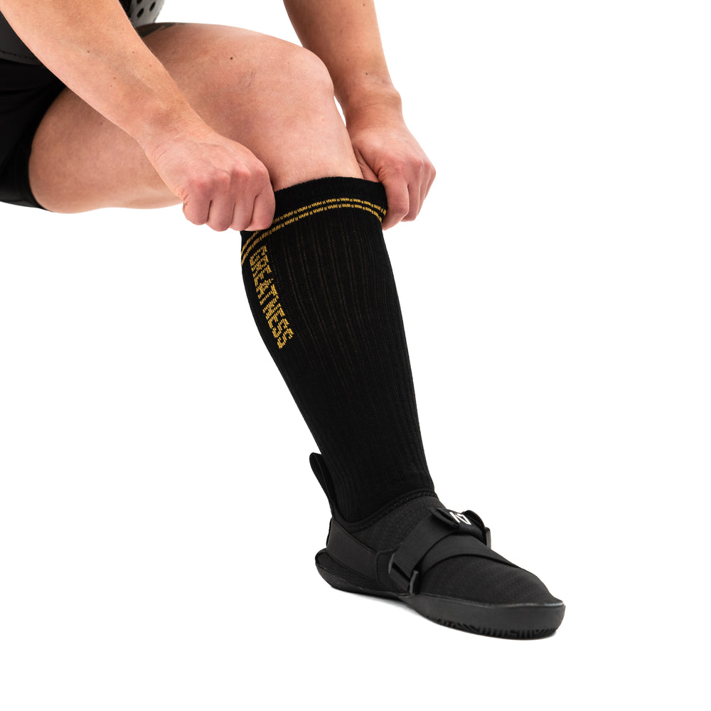 
                  
                    Deadlift Socks - Gold Standard
                  
                