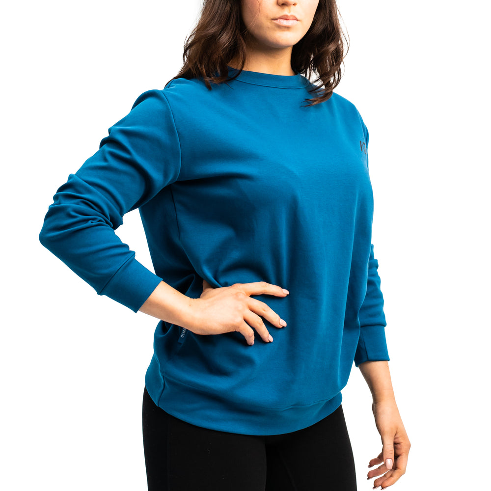 Moxie Royal Blue Gym Crewneck Sweatshirt Ciel A7