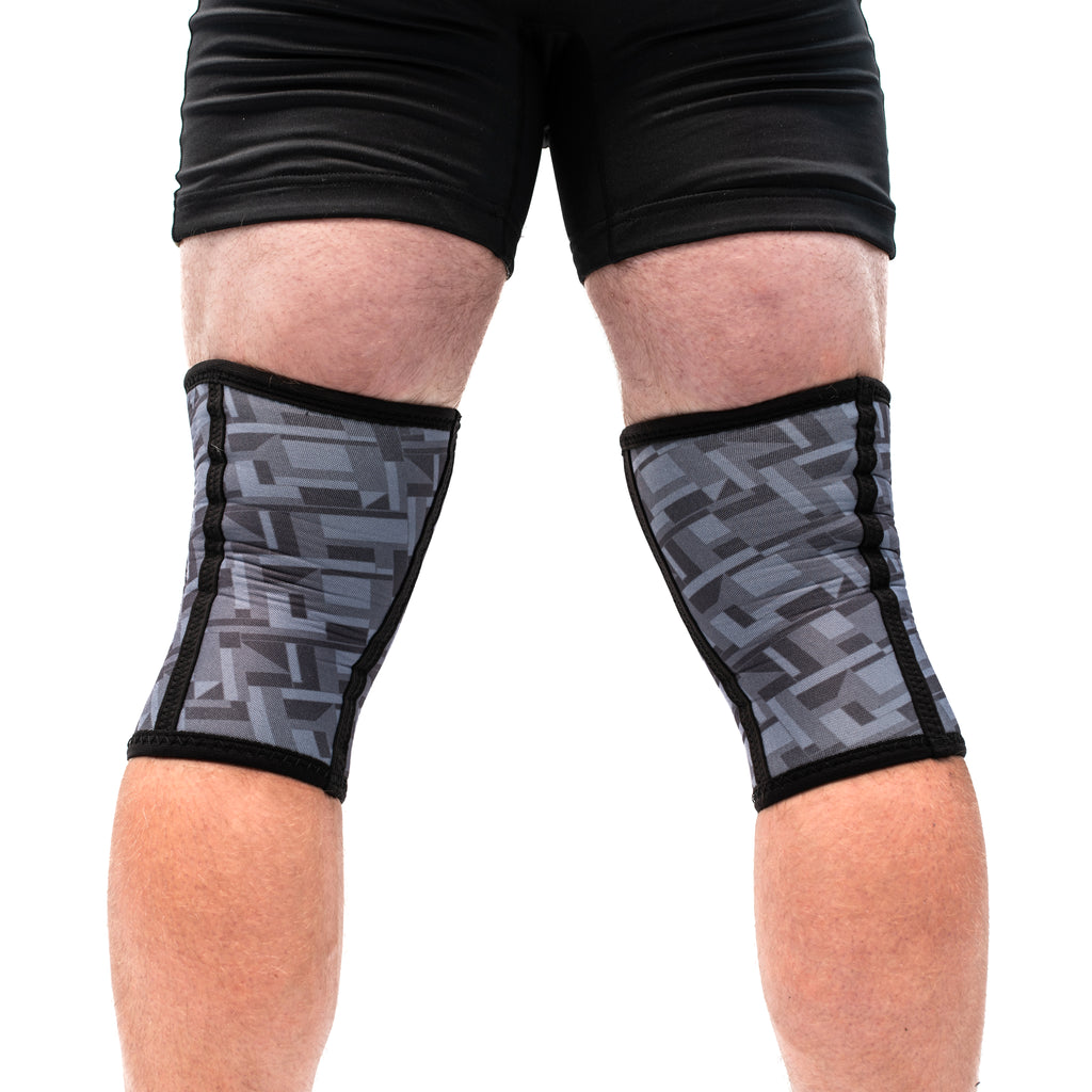 CONE Knee Sleeves - USPA & IPF Approved - Stiff - Puzzle Camo – A7