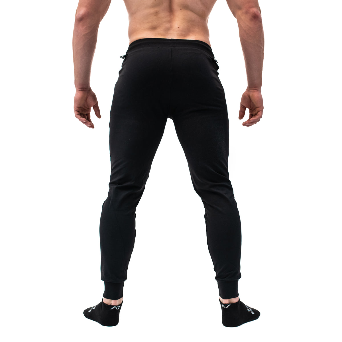 Defy Black Unisex Workout Joggers | Black Jogger Pants – A7