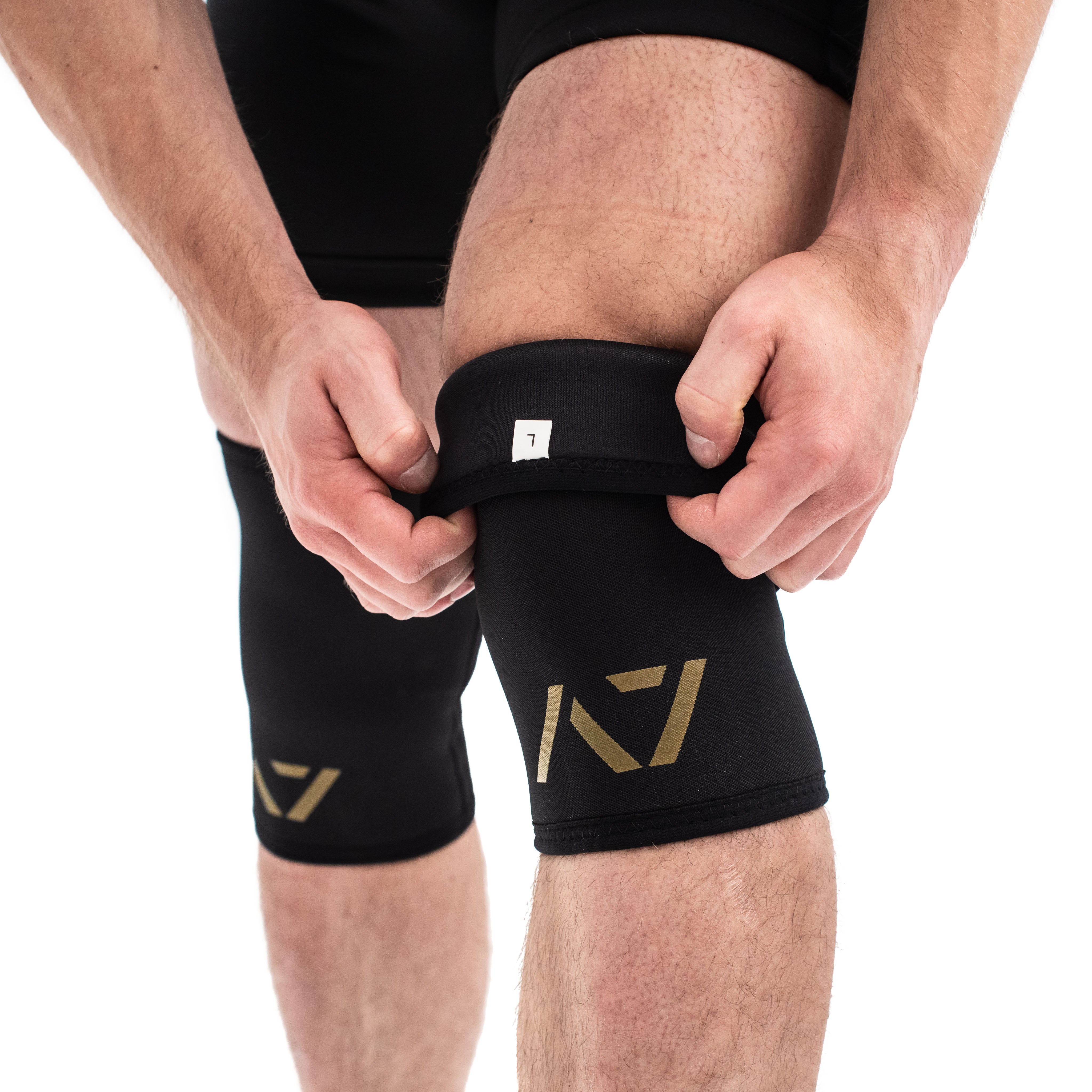 CONE Knee Sleeves - USPA & IPF Approved - Stiff - Gold Standard – A7