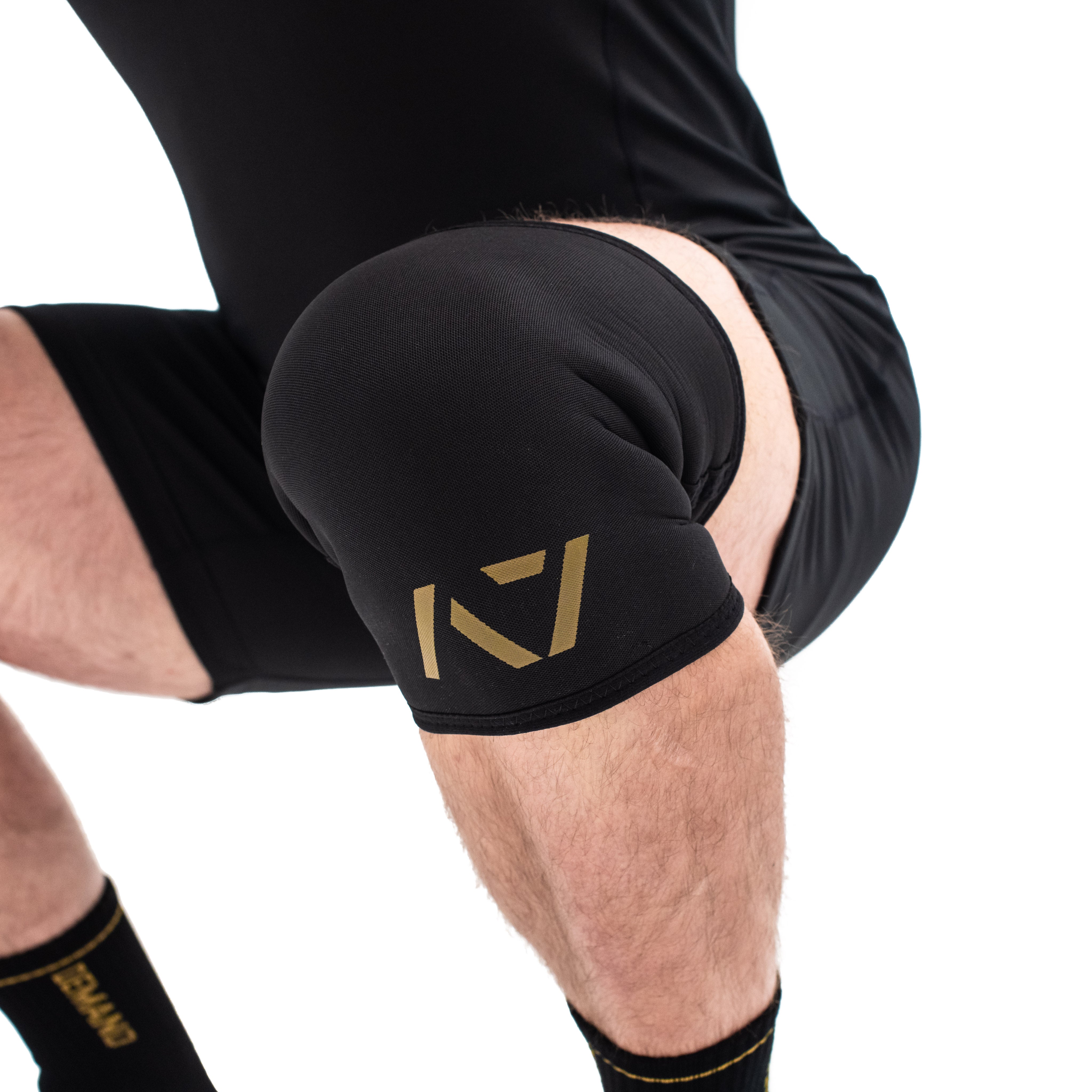 CONE Knee Sleeves - USPA & IPF Approved - Stiff - Gold Standard – A7