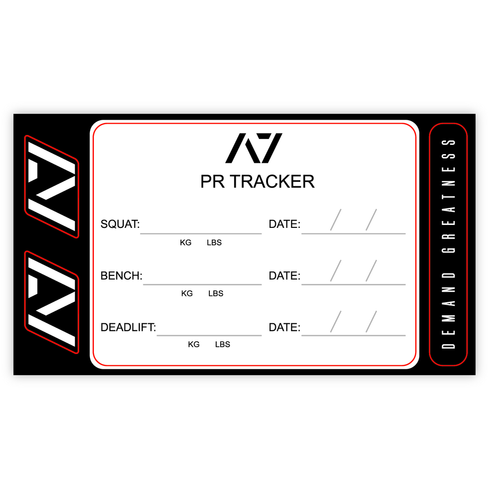 A7 PR Tracker Sticker Sheet with Marker