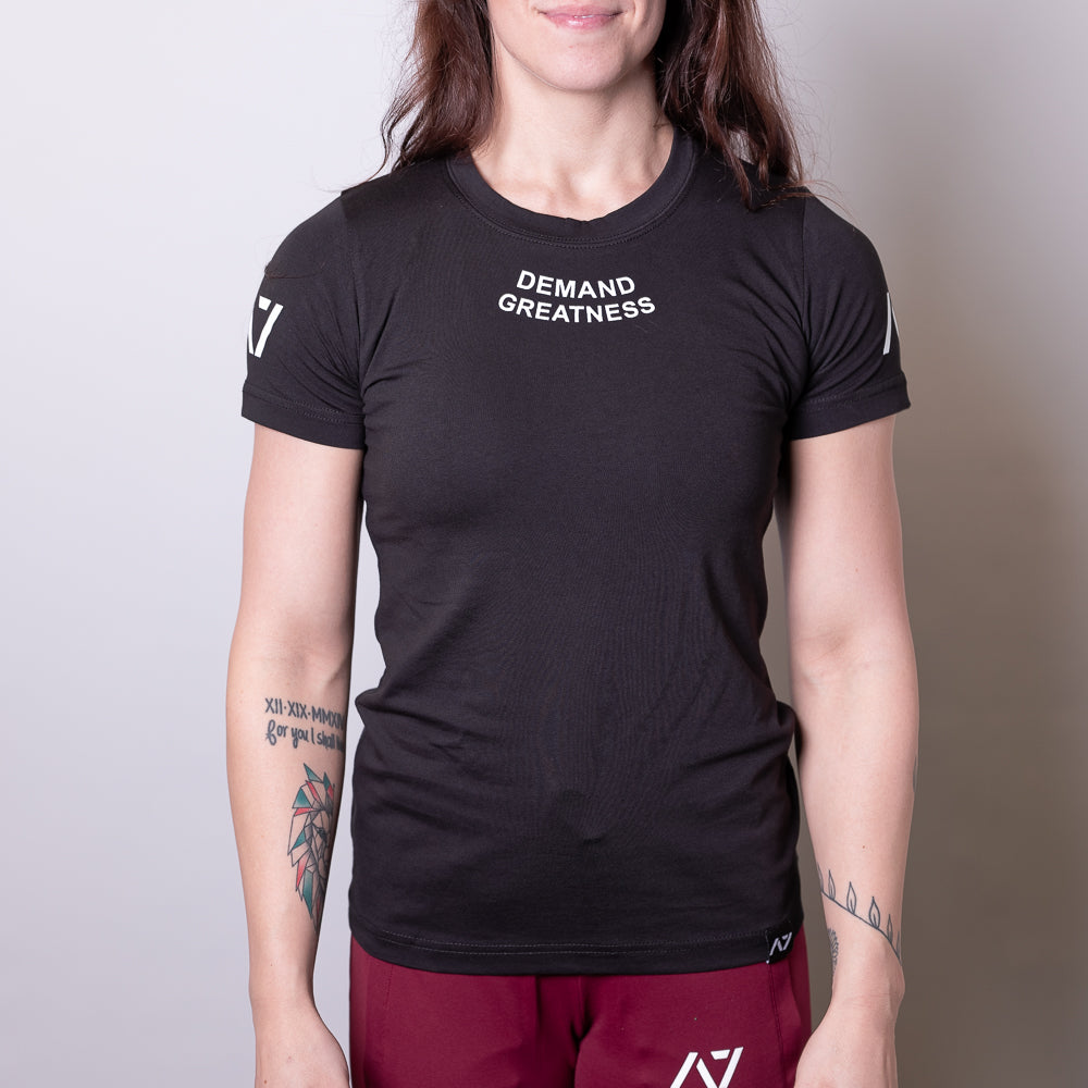 IPF Approved Logo Women's Meet Shirt - Black