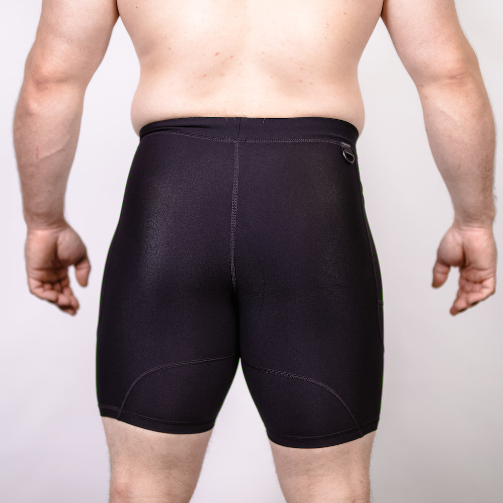 Men's OX Black Compression Shorts  Compression Shorts for Men – A7