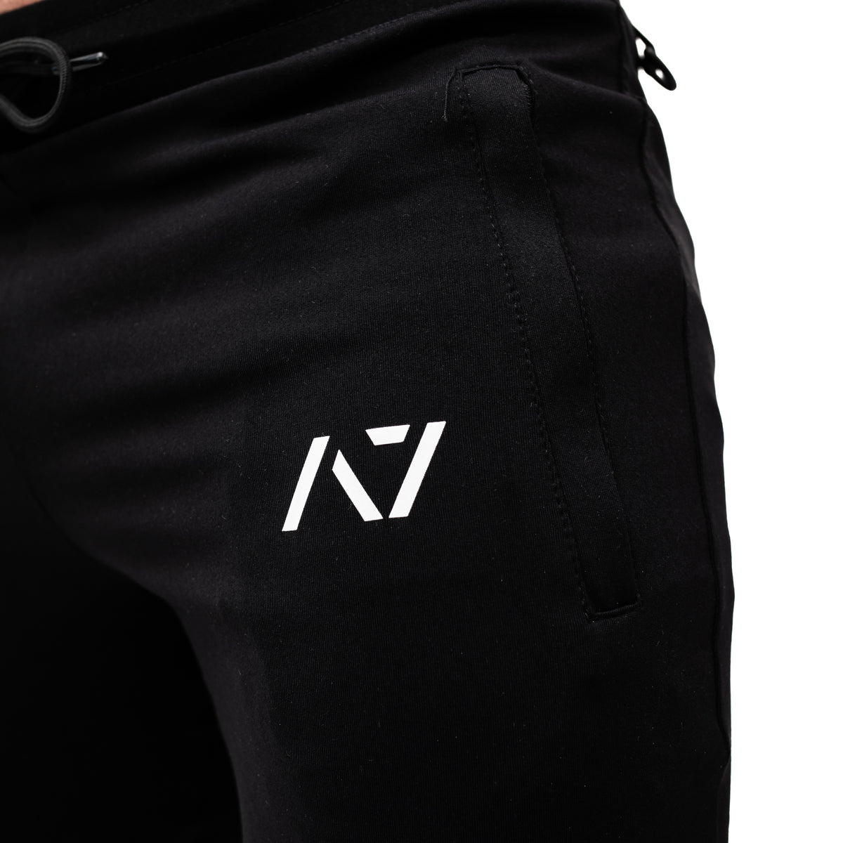 Defy Black Unisex Workout Joggers | Black Jogger Pants – A7